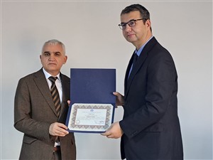 Üniversitemiz Uluslararası Akademisyenleri Ağırladı