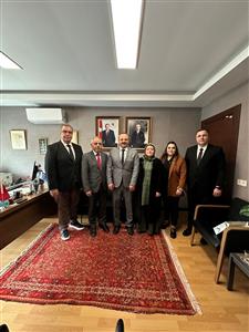 ASÜ Rektörü Prof. Dr. Alpay Arıbaş ve Dış İlişkiler Koordinatörü Prof. Dr. Melayib Bilgin Komrat Başkonsolosu Adnan Hayal’i Ziyaret Etti
