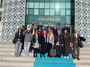 Üniversitemiz Uluslararası Akademisyenleri Ağırladı
