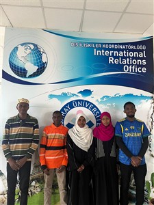 Aksaray Üniversitesi ile Zanzibar Arasında Erasmus Köprüsü: İlk Öğrenci Grubu Geldi