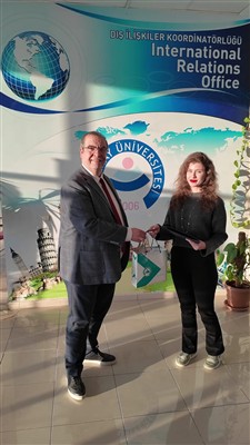 Erasmus Staj Öğrencileri Uğurlandı