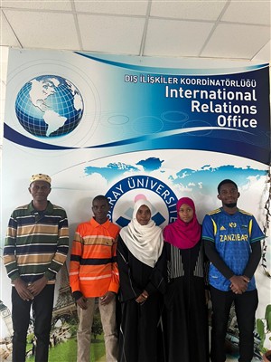 Aksaray Üniversitesi ile Zanzibar Arasında Erasmus Köprüsü: İlk Öğrenci Grubu Geldi
